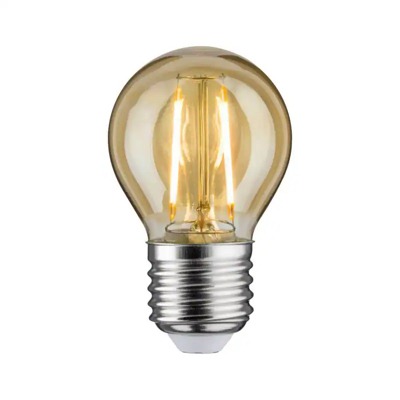 Paulmann LED Tropfen 4,7 W, E27, 430 lm, Gold, Goldlicht, dimmbar