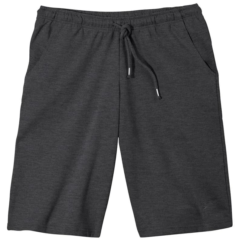 Redfield Joggingbermuda anthrazit melange Übergröße 2XL-8XL, hochwertig bequem