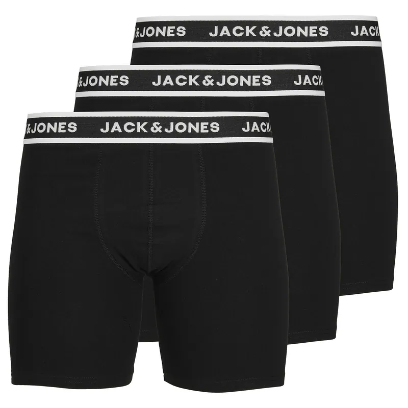 Jack&Jones 3er-Pack XXL Pants längeres Bein schwarz