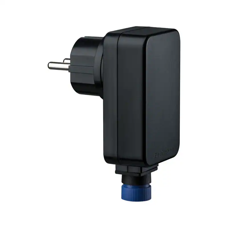 Paulmann Plug & Shine Power Supply IP44 21W 24V DC mit Stecker Schwarz