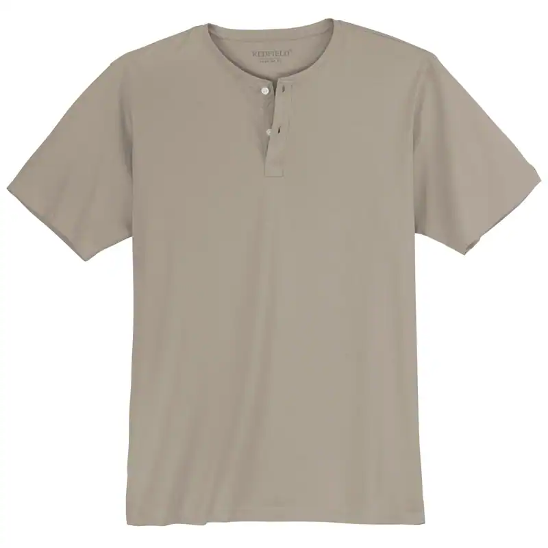 Redfield Übergrößen beige T-Shirt Bruce