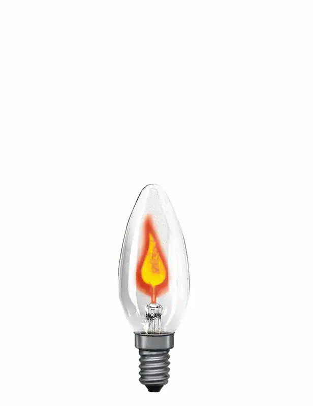 Paulmann Glühlampe Flackerkerze 3 Watt E14 Klar 230 V