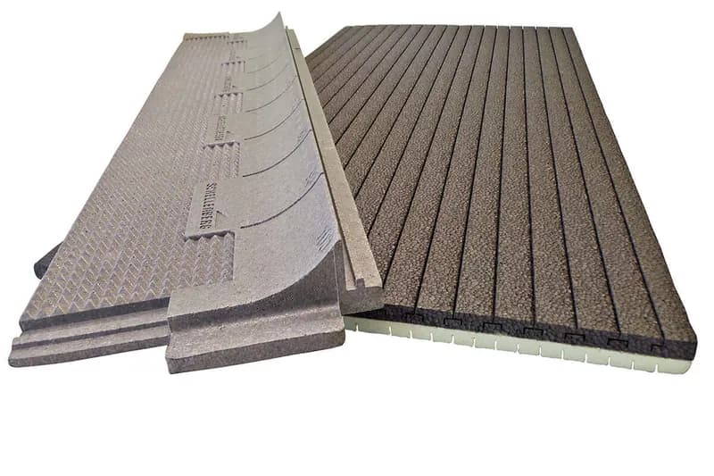 3er Set Rollladenkasten-Dämmung 2-teilig 25 mm Stärke Dämmmatte 100 x 50 cm