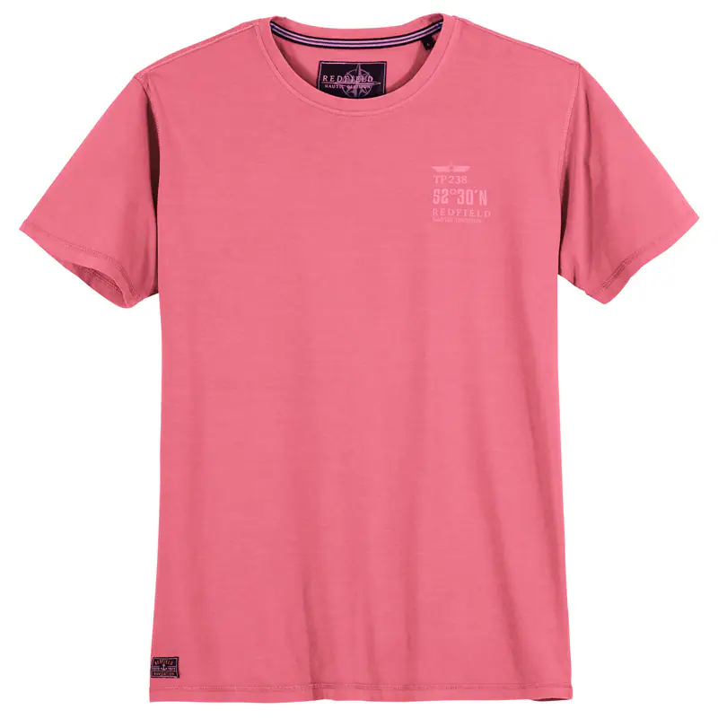 Redfield Übergrößen T-Shirt Vintage pink