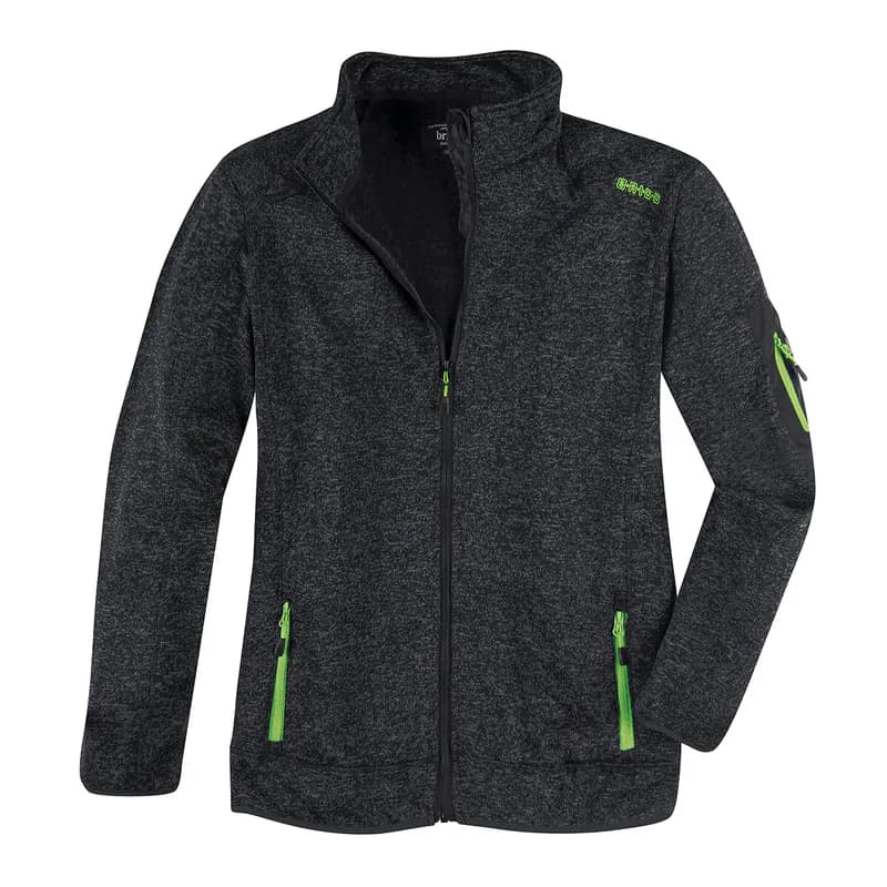 Brigg Strickoptik Fleecejacke anthra 3XL 4XL 5XL 6XL 7XL 8XL 10XL 12XL 14XL NEU