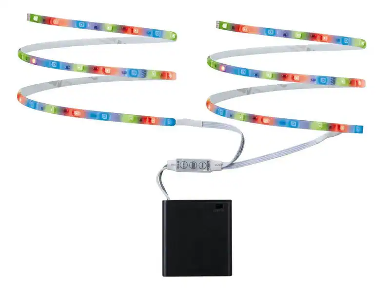 Paulmann LED Mobil Stripe RGB 2x80cm 1,2W batteriebetrieben in versch Farben