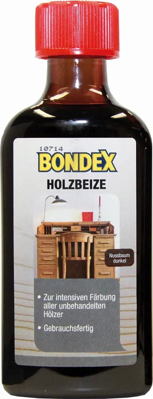 BONDEX Holzbeize, 0,25l, flüssig, verarbeitungsfertig, 20 Farben
