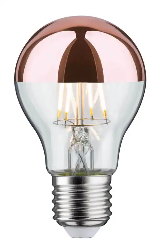 Paulmann LED Birne Kopfspiegel E27, 600lm, 6,5W = 48W, 230V, Warmweiß (2700 K)