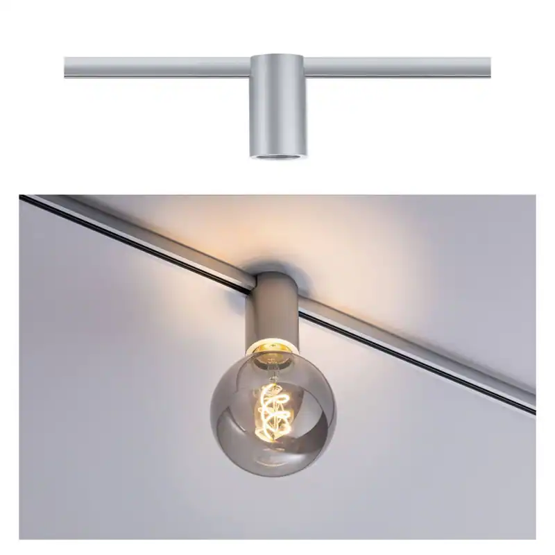 Paulmann URail Spot Ceiling Socket, E27, max 20 W, Dimmbar
