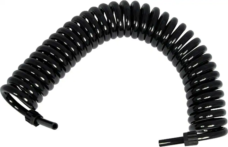 Mesto Spiralschlauch Druckluft Förderschlauch Schauch inkl 2 Überwurfmuttern