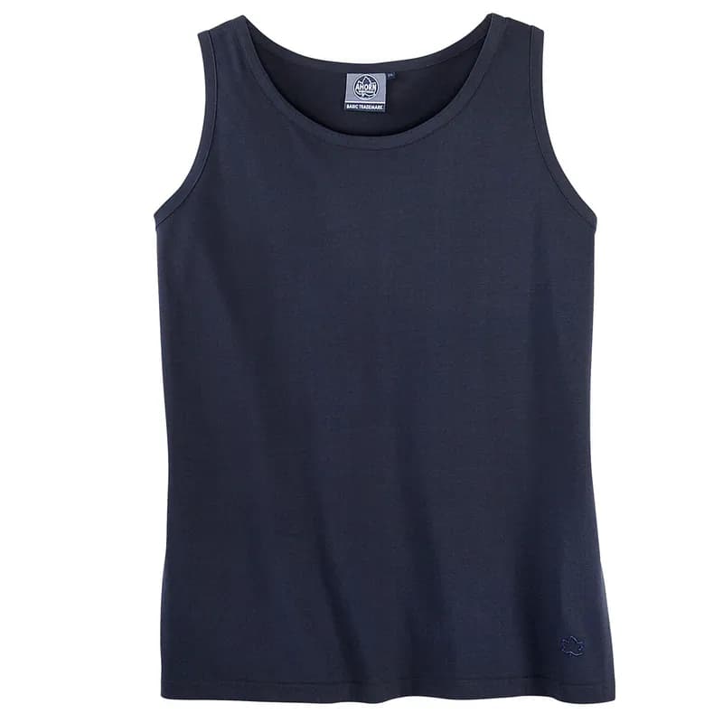 Achselshirt Übergröße dunkelblau Ahorn