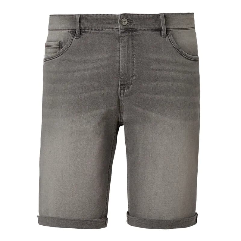 Redpoint Übergrößen Stretch-Jeans-Shorts grau used US-Gr. 38"-54" 5-Pocket-Style