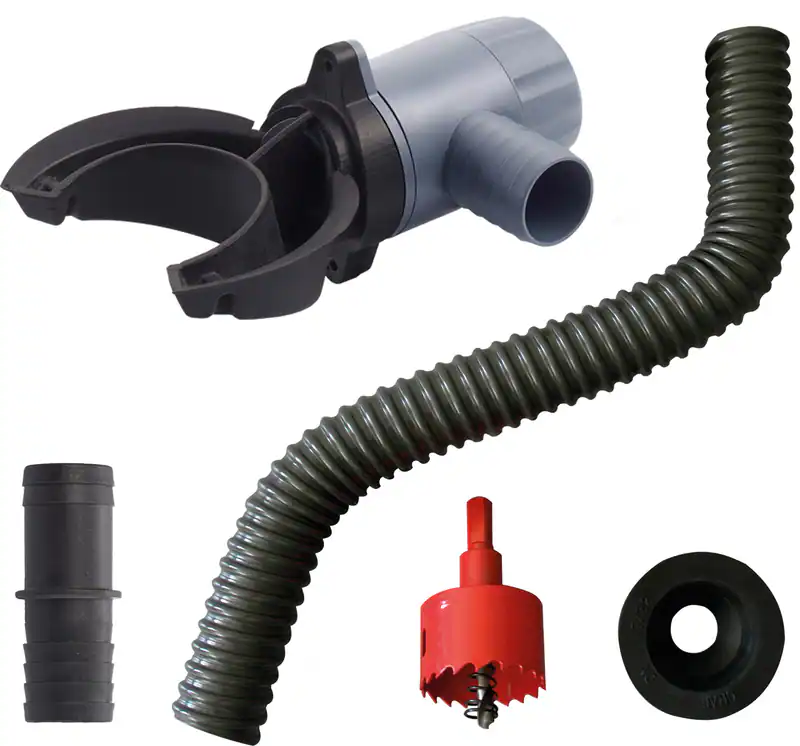 Garantia Regensammle Rapido Fallrohrfilter Sammler Regentonne Dachfläche 80 m²