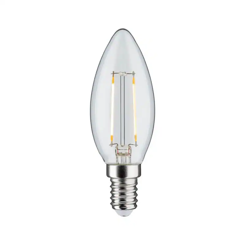 Paulmann LED Kerze 2,5W = 25W, E14, Klar, 230V, 250 lm, 3-Stufen-dimmbar, Warmwe