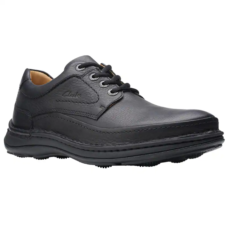 Clarks Schnürschuh Nature Three schwarz