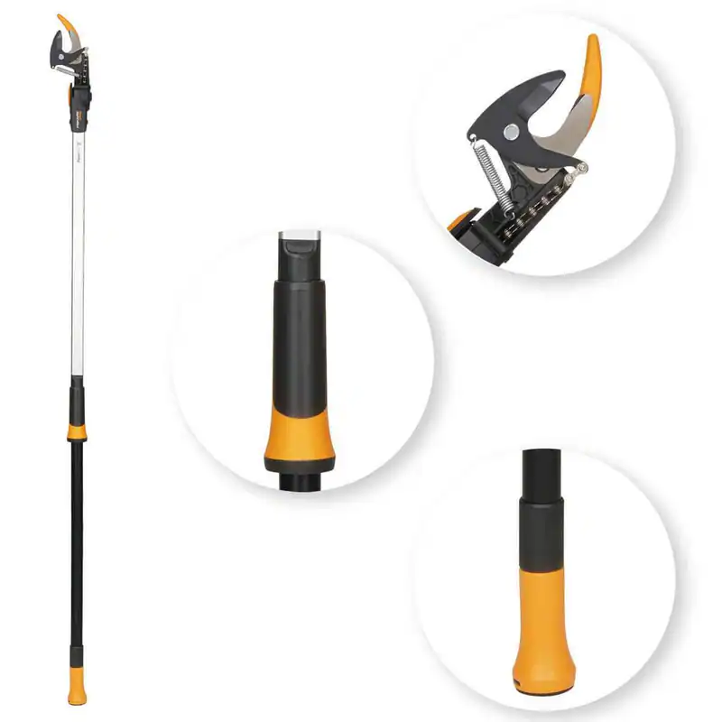 Fiskars Schneidgiraffe Teleskop UPX86 o. UPX82 mit oder ohne Baumsäge Astschere