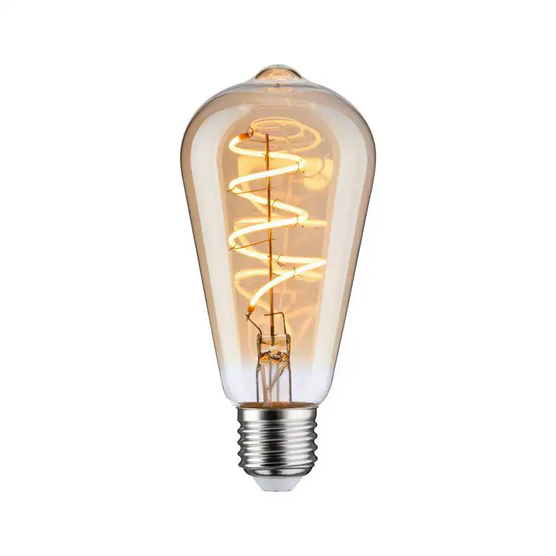 Paulmann Vintage Edition LED Kolben E27 5 W 250 lm 1800 K dimmbar Ø 64 mm Gold