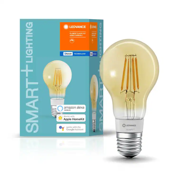 Ledvance SMART+ Bluetooth Filament LED Classic A, 6,5W = 45W, 600 lm, E27, 2500K