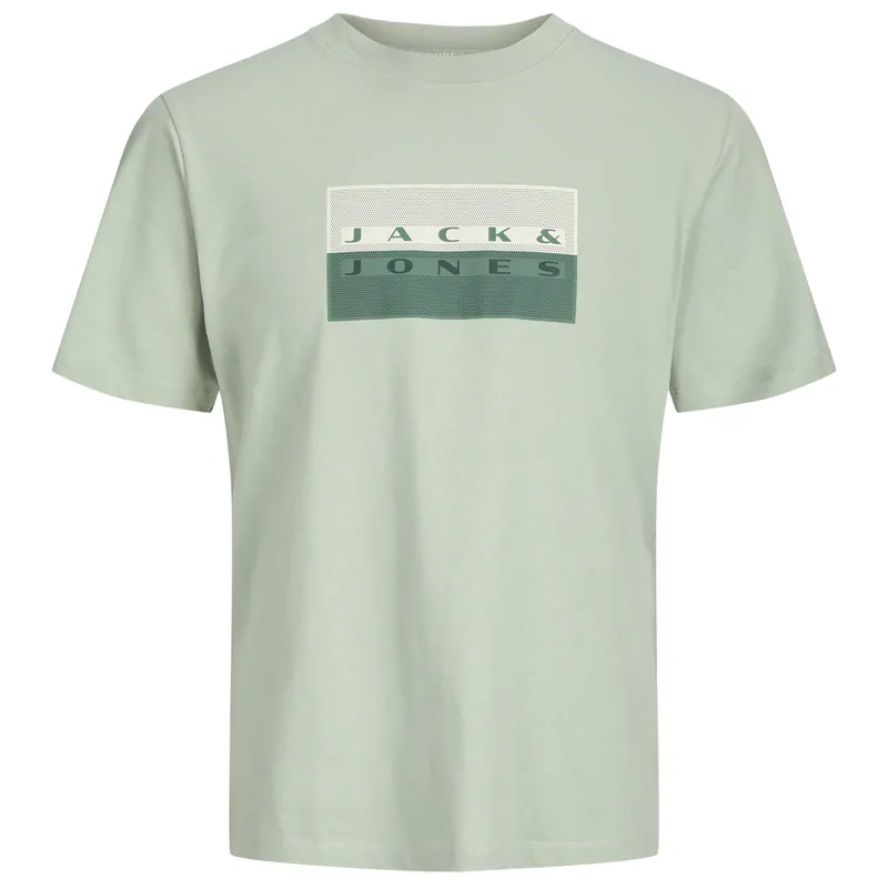 Jack&Jones Übergrößen T-Shirt graugrün JCOFUSION