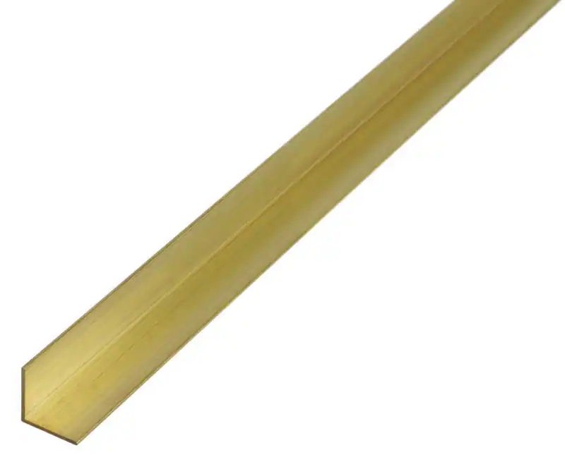 Winkelprofil messing L-Profil 100 cm Messingprofil Alberts verschiedene Maße