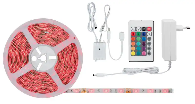 Paulmann SimpLED Strip Set 7,5m 26W RGB Stripe + Fernbedienung + Netzstecker