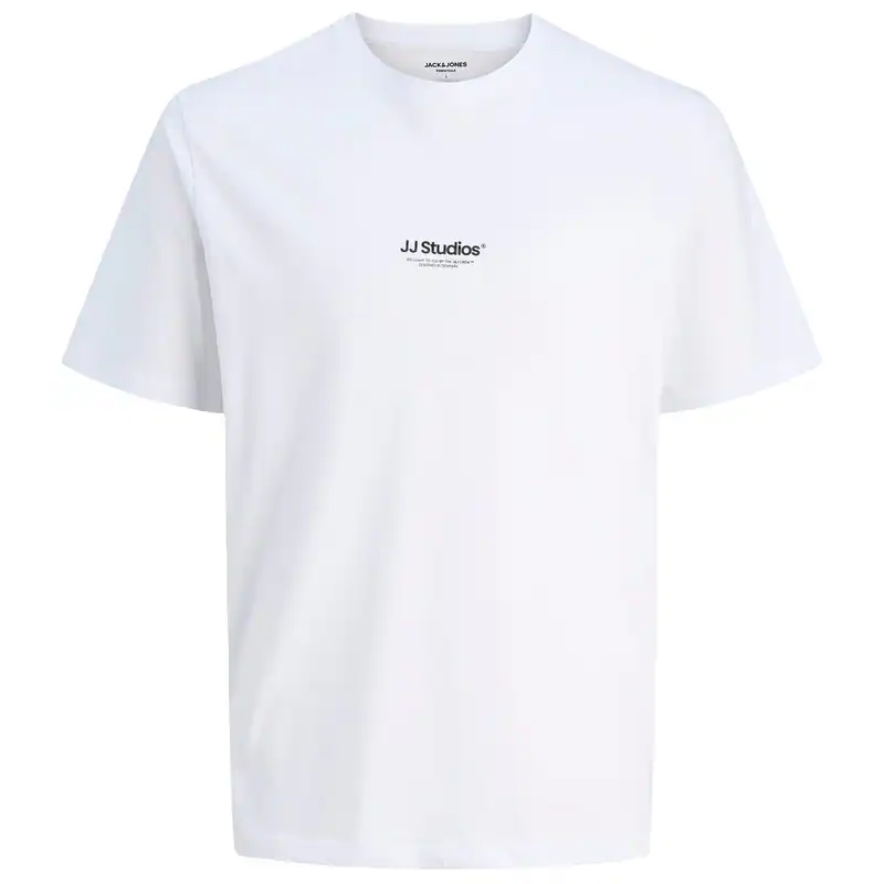 Jack&Jones Übergrößen T-Shirt weiß JJESOHO Print