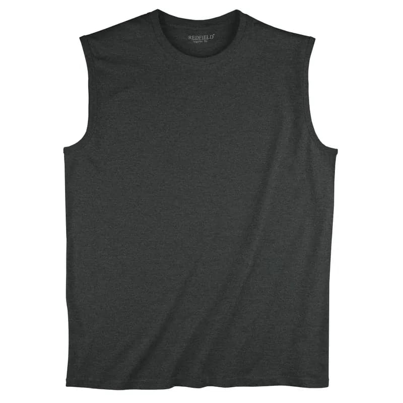 Redfield Basic Muskelshirt anthrazit melange Übergröße