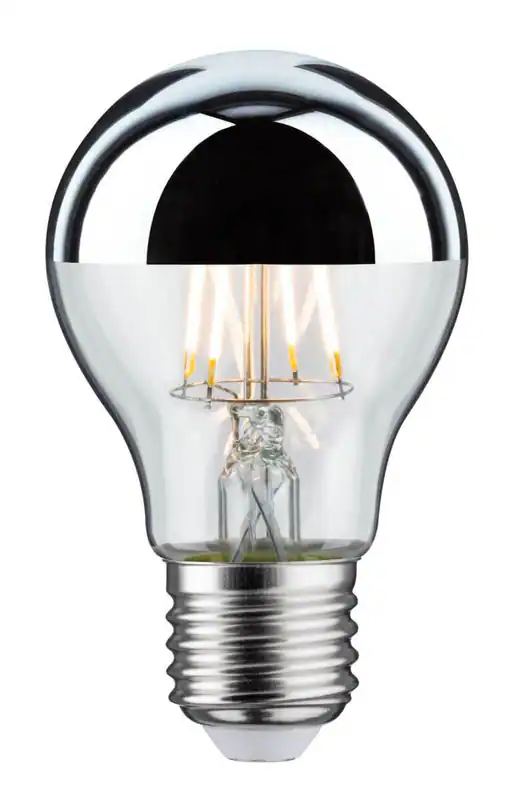Paulmann LED Birne Kopfspiegel E27, 600lm, 6,5W = 48W, 230V, Warmweiß (2700 K)