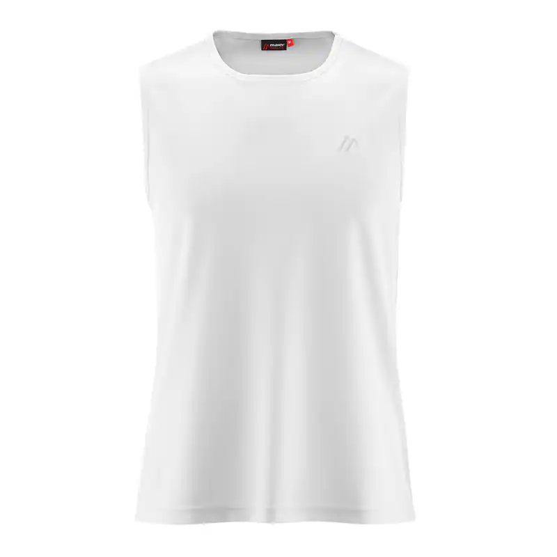 Maier Sports Funktions-Tanktop weiß große Größen 3XL-8XL, leicht, leger