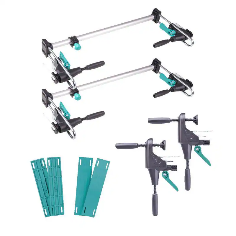 Türfutter Montageset Pro wolfcraft Türfutterspreize Türzargenspanner 8-teilig