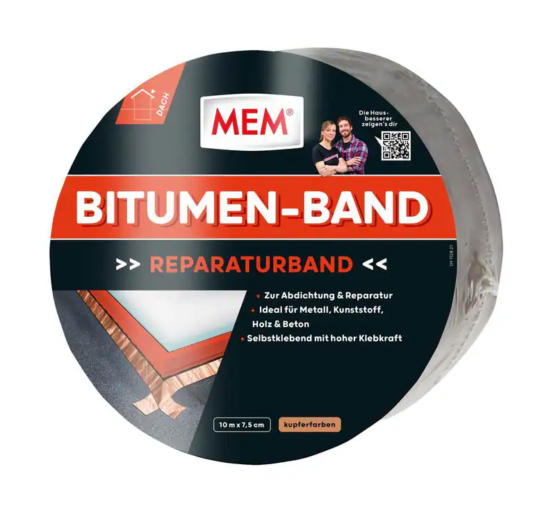 MEM Bitumenband, Selbstklebendes Dichtungsband, verschiedene Ausführungen