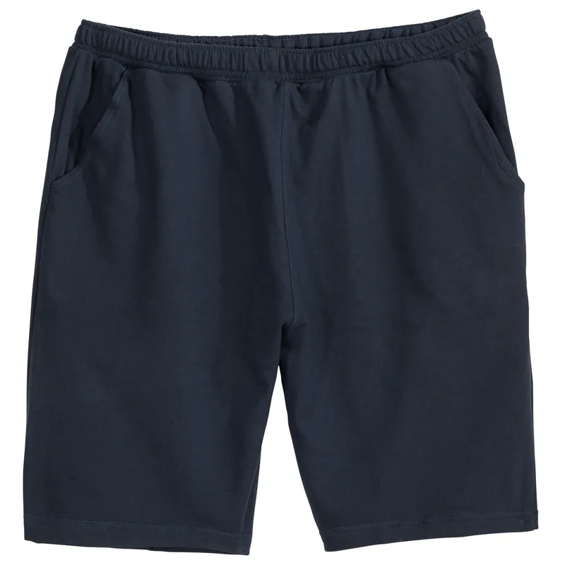 Adamo Fashion kurze Jogginghose navy Übergröße 2XL-14XL, 100% Baumwolle, bequem