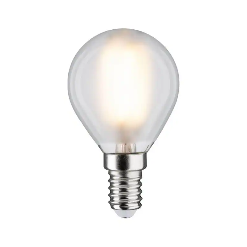 Paulmann LED Tropfen, Ø 45 mm, 5W = 40W, E14, 470 lm, matt, dimmbar, Warmweiß