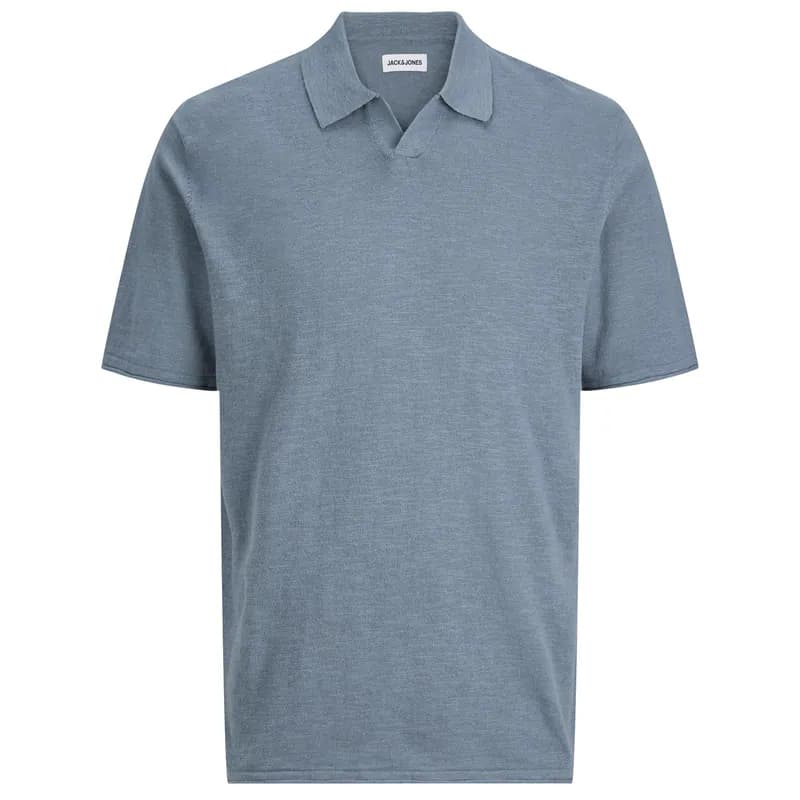 Jack&Jones Übergrößen Poloshirt rauchblau JJKANE