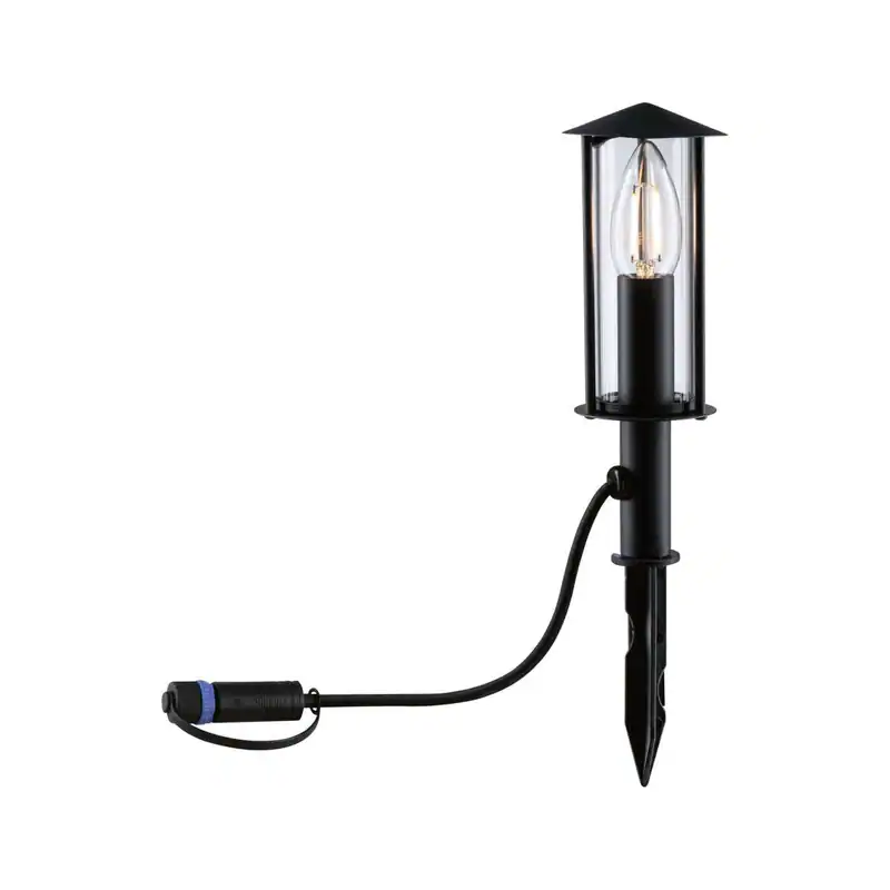 Paulmann Plug & Shine Pollerleuchte Classic Mini, 22 cm, IP44, 2W, 24V, 160 lm
