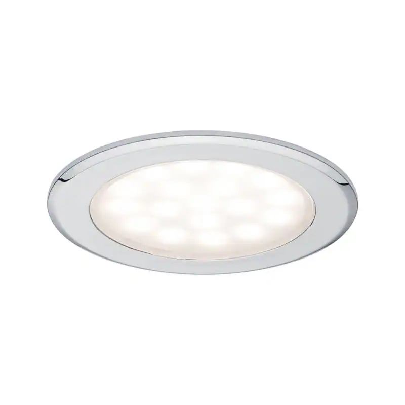 LED Möbel Einbauleuchte rund 2er-Set 2x2,5W 54mm in verschiedene Farben Paulmann