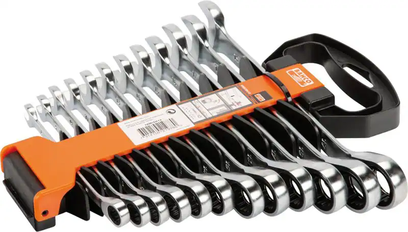 Bahco Ringratschenschlüssel-Satz 1RM|SH12, 6 oder 12-tlg, 8 - 19 mm, Knarre
