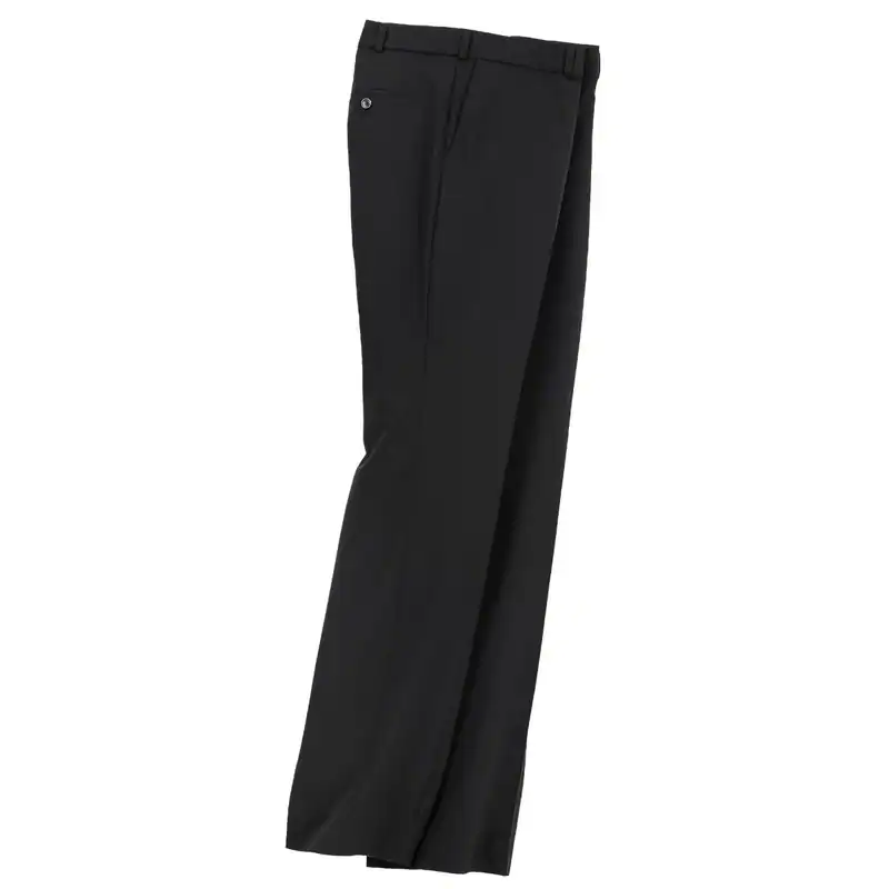 XXL Club of Comfort elegante schwarze Stretch-Anzughose