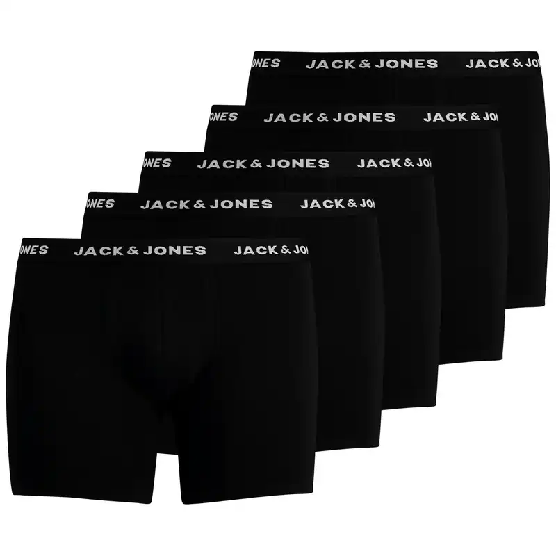 Jack&Jones 5er-Pack Übergröße Pants JACHUEY schwarz
