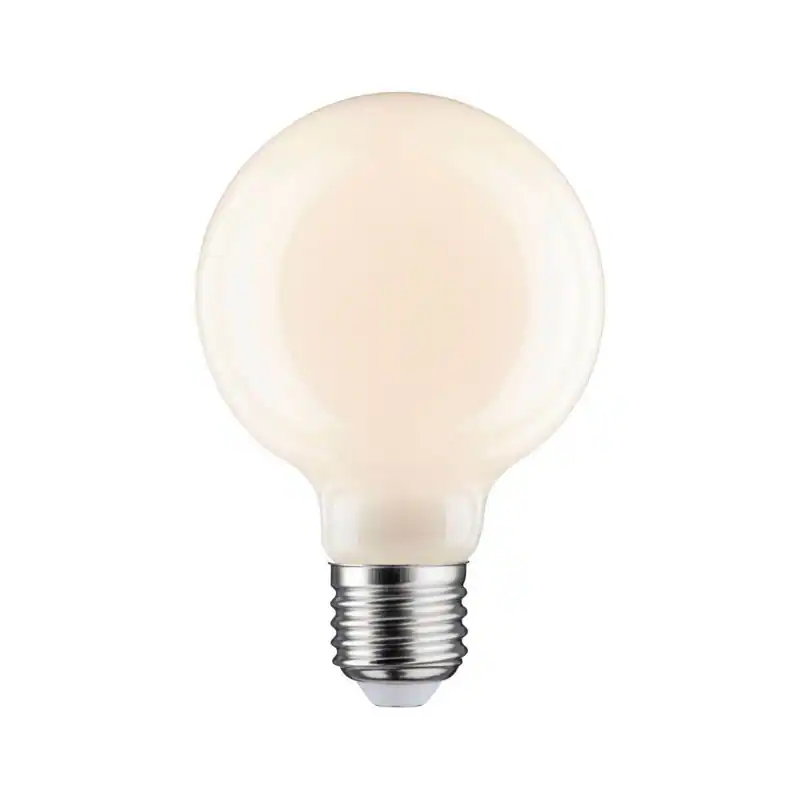 Paulmann LED Globe 80, Ø 80 mm, 6W = 40W, E27, 470 lm, opal, dimmbar, 2700K