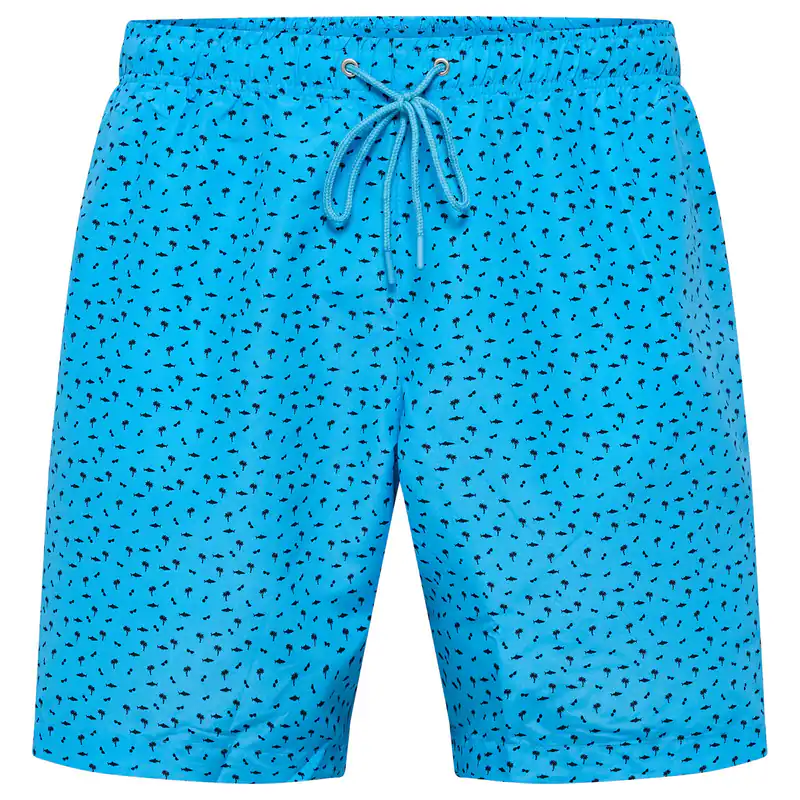 North Latitude Übergrößen Badeshorts türkisblau