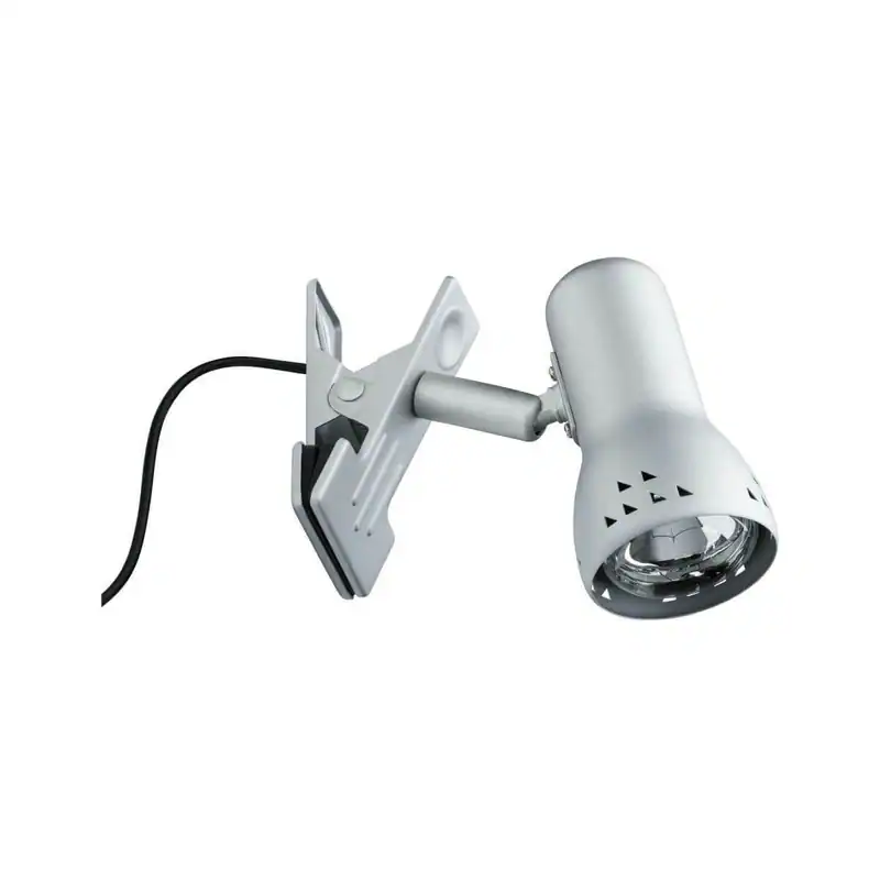 Paulmann Klemmleuchte Gryps max. 1x40W E14 Eisen gebürstet Metall Kunststoff NEU