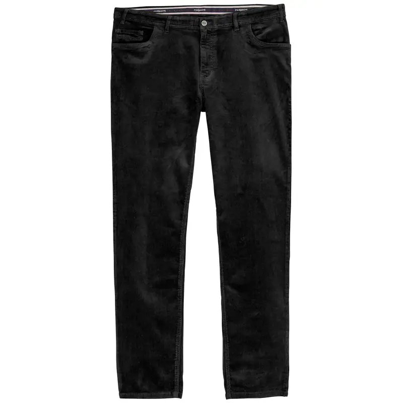 Redpoint Cordhose Milton schwarz Übergröße