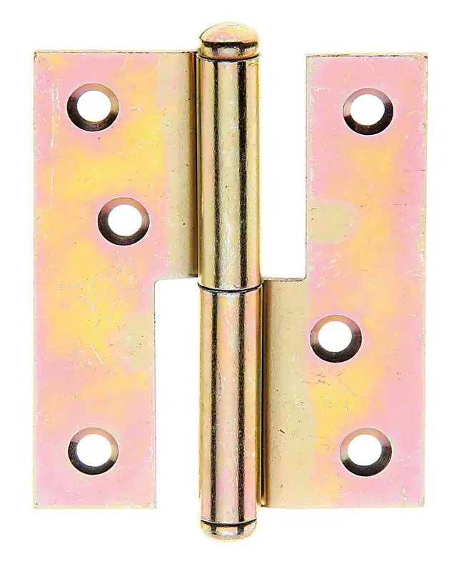 Alberts Aushebescharnier Links oder Rechts, 80 x 65 x 1,8 mm, sendzimirverzinkt