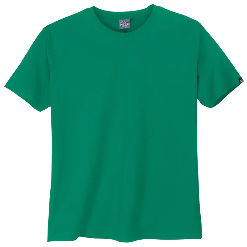 Ahorn Übergrößen Basic-T-Shirt grün