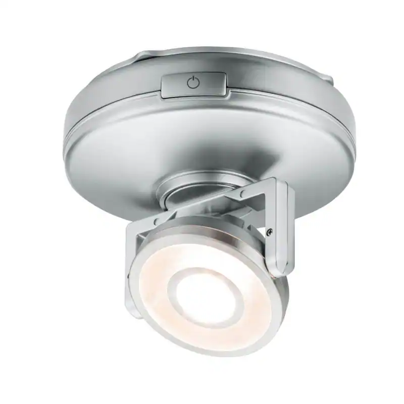 Paulmann Schrankleuchte LED Rotate 1er Spot, Ø 92 mm, 1 W, 3000 K, dimmbar batte