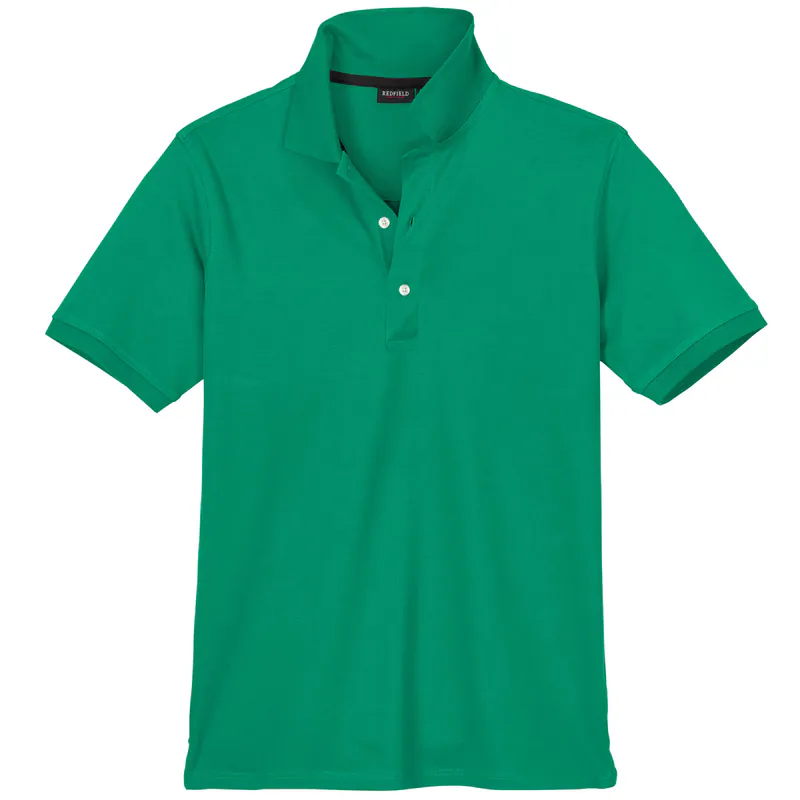 Redfield Stretch-Poloshirt Übergröße grün