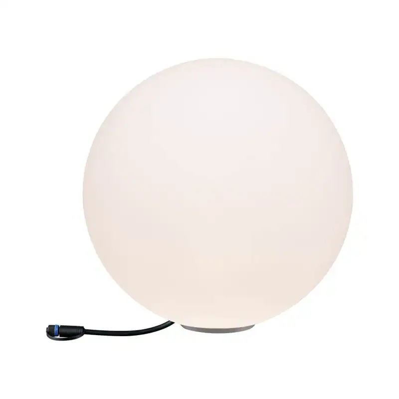 Paulmann Plug & Shine Lichtobjekt Globe, IP67, 24V, Ø 40 cm, Warmweiß (3000 K)