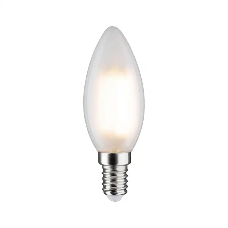 Paulmann LED Filament Kerze, Ø 35 mm, 6,5W = 60W, E14, 806 lm, matt, Warmweiß (2