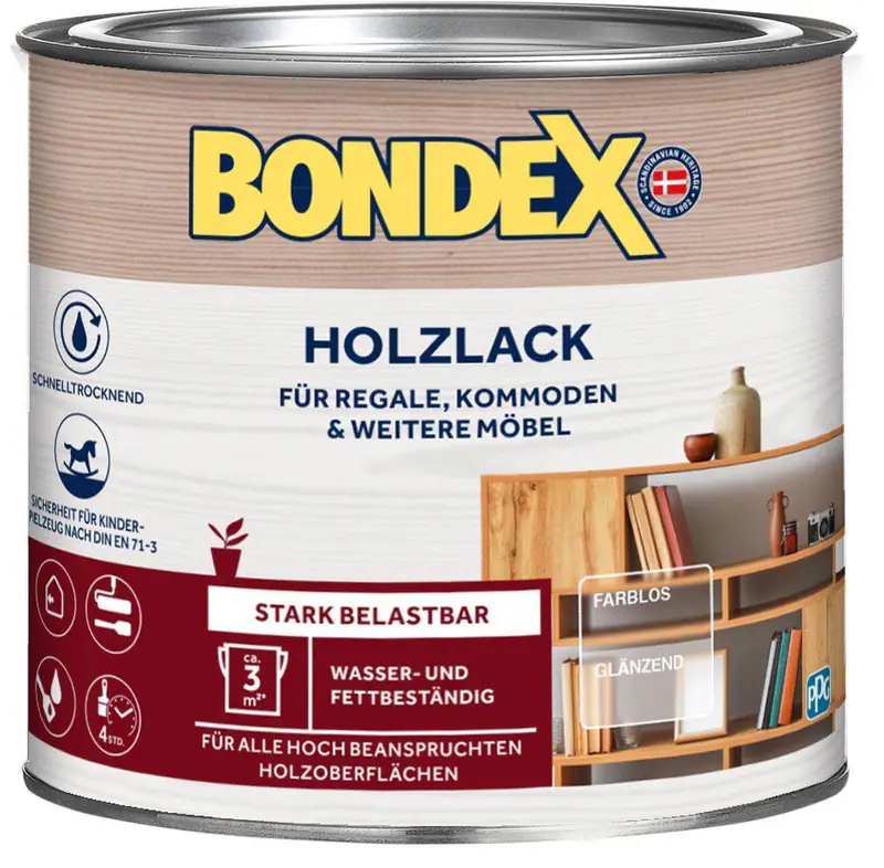 BONDEX Holzlack 0,25-2,5l